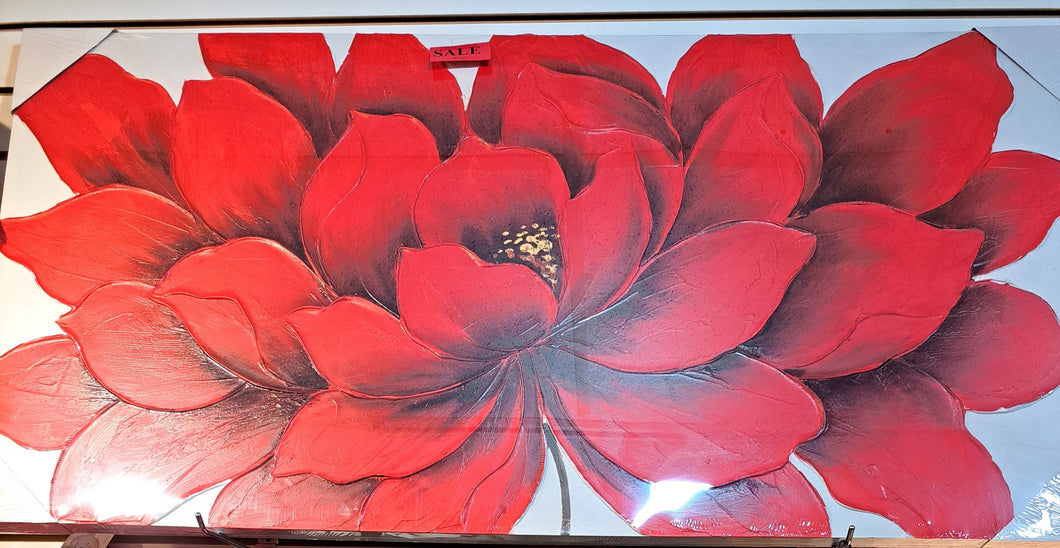 Red Flower Print