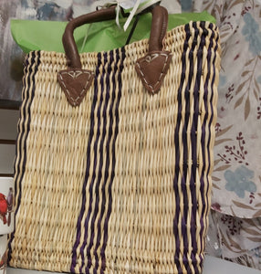Woven Shopping Tote