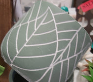 Ceramic Leaf Planter