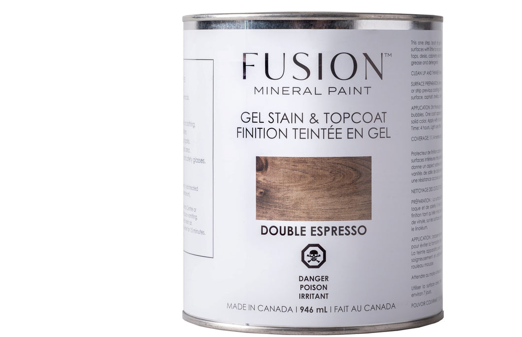 Gelstain & Topcoat- Double Espresso