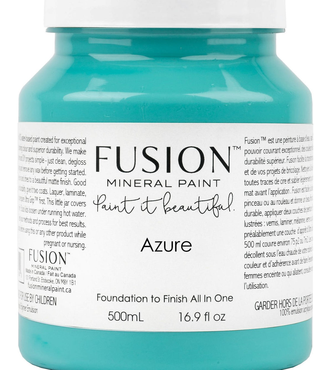 Fusion Mineral Paint- Azure-500ml