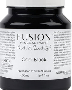 Fusion Mineral Paint- Coal Black- 500ml