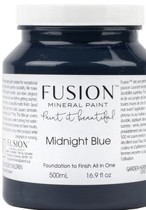Fusion Mineral Paint- Midnight Blue -500ml