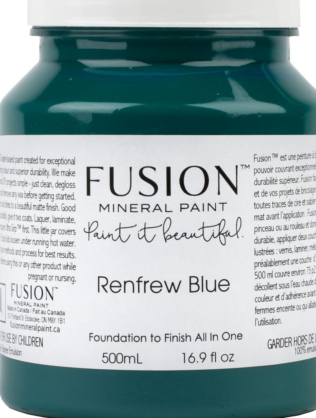 Fusion Mineral Paint- Renfrew Blue-500ml